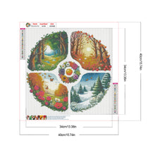 Load image into Gallery viewer, Diamond Painting - Full Round - Seasonal scenery (40*40CM)