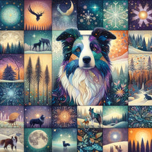 Load image into Gallery viewer, Diamond Painting - Full Round - Scenic Border Collie (30*30CM)