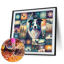 Load image into Gallery viewer, Diamond Painting - Full Round - Scenic Border Collie (30*30CM)