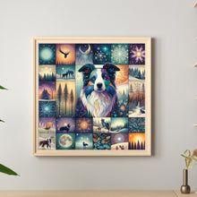 Load image into Gallery viewer, Diamond Painting - Full Round - Scenic Border Collie (30*30CM)