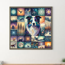 Load image into Gallery viewer, Diamond Painting - Full Round - Scenic Border Collie (30*30CM)