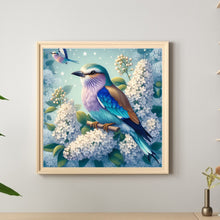 Load image into Gallery viewer, Diamond Painting - Full Round - Bird Lilac Flower (30*30CM)