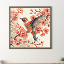 Load image into Gallery viewer, Diamond Painting - Full Round - Hummingbird Plum Blossom (30*30CM)