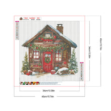 Load image into Gallery viewer, Diamond Painting - Full Round - Christmas house (40*40CM)