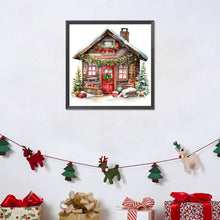Load image into Gallery viewer, Diamond Painting - Full Round - Christmas house (40*40CM)