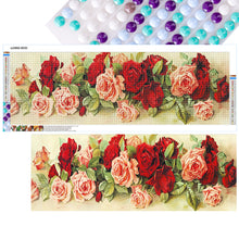Load image into Gallery viewer, Diamond Painting - Full Round - Vintage roses (80*30CM)