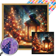 Load image into Gallery viewer, AB Diamond Painting - Full Square - Lights under the Christmas tree (30*30 CM)
