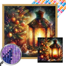 Load image into Gallery viewer, AB Diamond Painting - Full Square - Lights under the Christmas tree (30*30 CM)
