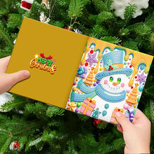 Load image into Gallery viewer, 12pcs Christmas Diamond Painting Greeting Cards Diamond Art Christmas Cards (E)