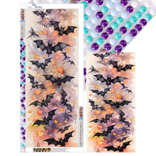 Load image into Gallery viewer, Diamond Painting - Full Round - Halloween bats (30*70CM)