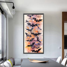 Load image into Gallery viewer, Diamond Painting - Full Round - Halloween bats (30*70CM)