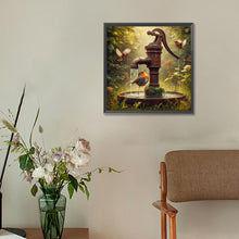 Load image into Gallery viewer, Diamond Painting - Full Round - Birds in the well (30*30CM)