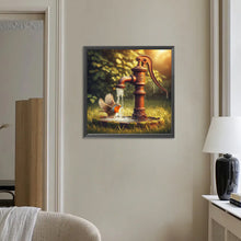 Load image into Gallery viewer, Diamond Painting - Full Round - Birds in the well (30*30CM)