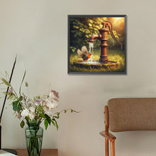 Load image into Gallery viewer, Diamond Painting - Full Round - Birds in the well (30*30CM)