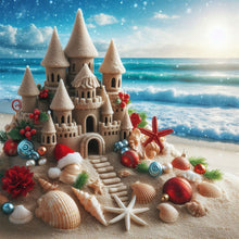 Load image into Gallery viewer, Diamond Painting - Full Round - Beach castle (30*30CM)