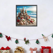 Load image into Gallery viewer, Diamond Painting - Full Round - Beach castle (30*30CM)