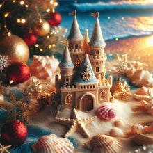 Load image into Gallery viewer, Diamond Painting - Full Round - Beach castle (30*30CM)