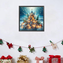 Load image into Gallery viewer, Diamond Painting - Full Round - Beach castle (30*30CM)