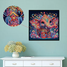 Load image into Gallery viewer, Diamond Painting - Partial Special Shaped - Elephant (30*30CM)