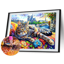Load image into Gallery viewer, Diamond Painting - Full Round - Cat (40*30CM)