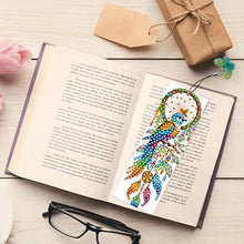 Load image into Gallery viewer, 3Pcs Special Shape Dream Catcher Bird Diamond Painting Art Bookmark for Books