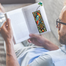 Load image into Gallery viewer, 3Pcs Special Shape Birds Diamond Painting Art Bookmark with Pendant for Books