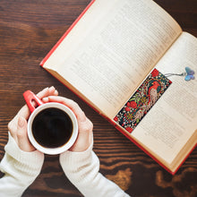 Load image into Gallery viewer, 3Pcs Special Shape Birds Diamond Painting Art Bookmark with Pendant for Books