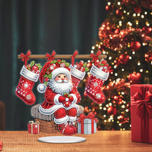 Load image into Gallery viewer, Acrylic Special Shape Christmas Santa Claus Desktop Diamond Painting Art Kits