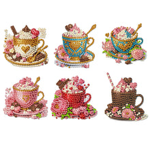 Load image into Gallery viewer, 6Pcs Acrylic Christmas Animals Diamond Art Magnets Decals for Fridge Whiteboards