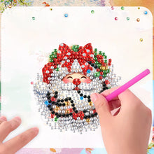 Load image into Gallery viewer, 6Pcs Acrylic Christmas Animals Diamond Art Magnets Decals for Fridge Whiteboards