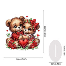 Load image into Gallery viewer, Acrylic Animals Desktop Diamond Art Kits 5D DIY Diamond Art Tabletop Decorations
