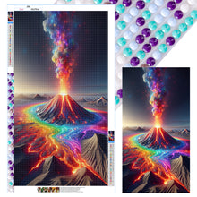 Load image into Gallery viewer, Diamond Painting - Full Round - Colorful volcanic eruption (40*70CM)