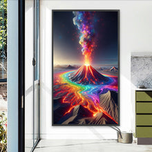 Load image into Gallery viewer, Diamond Painting - Full Round - Colorful volcanic eruption (40*70CM)