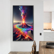 Load image into Gallery viewer, Diamond Painting - Full Round - Colorful volcanic eruption (40*70CM)