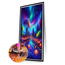 Load image into Gallery viewer, Diamond Painting - Full Round - Colorful aurora and lights (40*70CM)