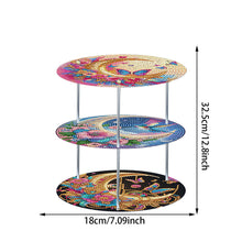 Load image into Gallery viewer, 3 Tier Acrylic Special Shape Cross Lily Crystal Display Rack Kit for Adults Kids