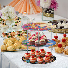 Load image into Gallery viewer, 3 Tier Acrylic Special Shape Cross Lily Crystal Display Rack Kit for Adults Kids