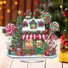 Load image into Gallery viewer, Acrylic Special Shaped Christmas Diamond Painting Desktop Decorations for Adults