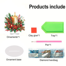 Load image into Gallery viewer, Acrylic Special Shaped Christmas Diamond Painting Desktop Decorations for Adults