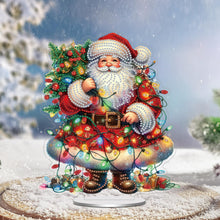 Load image into Gallery viewer, Acrylic Special Shaped Christmas Diamond Painting Desktop Decorations for Adults