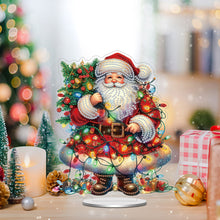 Load image into Gallery viewer, Acrylic Special Shaped Christmas Diamond Painting Desktop Decorations for Adults