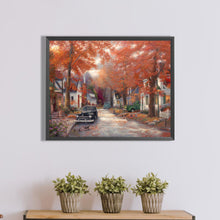 Load image into Gallery viewer, AB Diamond Painting - Full Round - Autumn town (50*40CM)