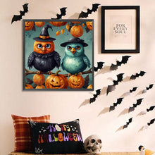 Load image into Gallery viewer, AB Diamond Painting - Full Round - Halloween bird (40*40CM)