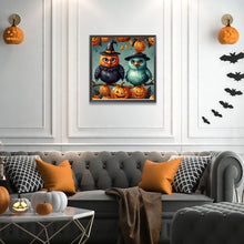 Load image into Gallery viewer, AB Diamond Painting - Full Round - Halloween bird (40*40CM)