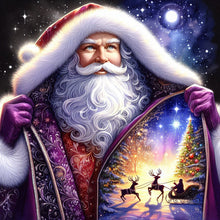 Load image into Gallery viewer, Diamond Painting - Full Square - Santa Claus (40*40CM)