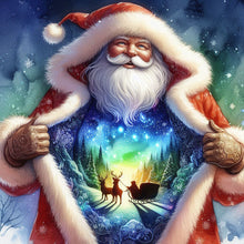 Load image into Gallery viewer, Diamond Painting - Full Square - Santa Claus (40*40CM)
