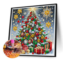 Load image into Gallery viewer, Diamond Painting - Partial Special Shaped - Celebrate Christmas (30*30CM)