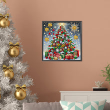 Load image into Gallery viewer, Diamond Painting - Partial Special Shaped - Celebrate Christmas (30*30CM)