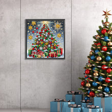 Load image into Gallery viewer, Diamond Painting - Partial Special Shaped - Celebrate Christmas (30*30CM)