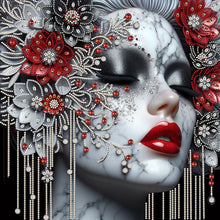 Load image into Gallery viewer, 4pcs Partial Special Diamond Painting Set - Elegant lady (40*40CM)